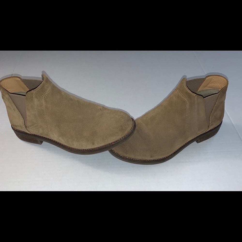 Girls Suede Ankle Boots by Clarks